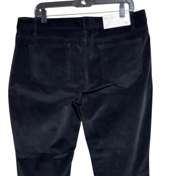 J Jill NWT slim leg authentic fit corduroy jeans size 16P - Picture 6 of 9